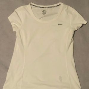 White Nike Dri-Fit T-shirt